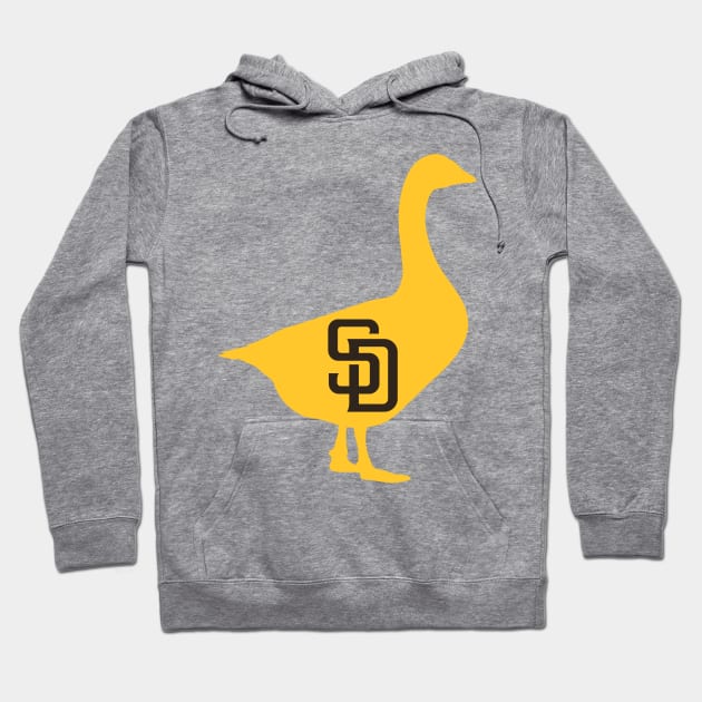 San Diego Goose Hoodie by WhenTheUniverseSpeaks